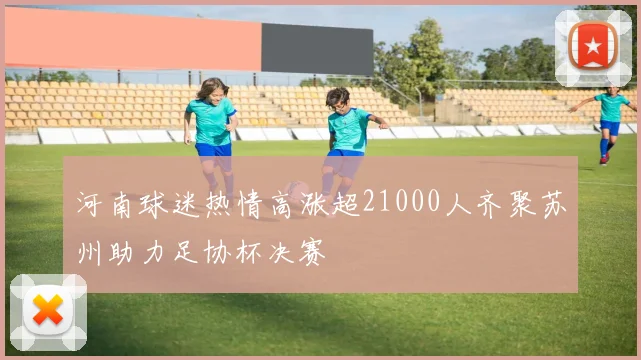 河南球迷热情高涨超21000人齐聚苏州助力足协杯决赛